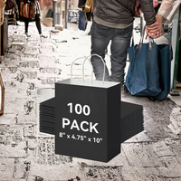 Sacs en papier recyclé personnalisés avec logo de marque, sacs promotionnels pour salons professionnels et événements commerciaux