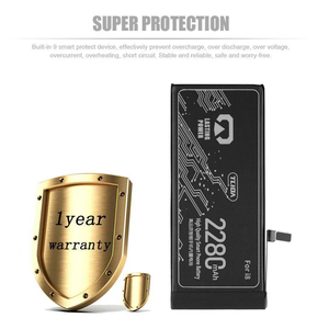 Batería de teléfono móvil TLIDA 8 para <span class=keywords><strong>iPhone</strong></span> 5 7 6 Plus 2020SE x XS XR 11 12 <span class=keywords><strong>13</strong></span> 14 <span class=keywords><strong>pro</strong></span> <span class=keywords><strong>Max</strong></span> 8 Batería - Product Image 5