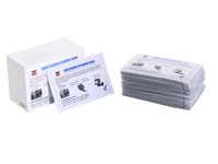 Kit de cartes de nettoyage à l'alcool isopropylique Datacard 552141-002 pour imprimantes de cartes SD260, SD360, SD460, SP35, SP55, SP75