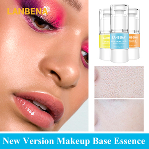 LANBENA 24k <span class=keywords><strong>oro</strong></span> primer para cara de ácido hialurónico vit c mojada y salvaje primer rostro - Product Image 2