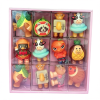 Jouets anti-stress sur le thème de la nourriture, collection de mini pendentifs, jouet souple à récupération lente, design mignon de dessin animé, unisexe, à partir de 14 ans