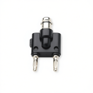 BNC Female To Banana Male Connector 2mm Plug For <b>Test</b> <b>Equipment</b> - Product Image 1