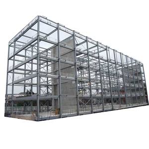 Vendita calda struttura metallica edificio prefabbricato struttura in acciaio grattacielo con design del modello 3D - Product Image 3
