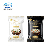 Op maat gemaakte glanzende, vochtbestendige plastic voedselverpakkingszakken met achterzegel voor gelei-snacks, babyvoeding en meer - Aangepaste kleur/maat/druk