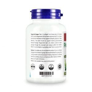 Géis Dietéticos con Aceites de Jengibre y Hinojo, Suplemento para el Apoyo Digestivo en Adultos, 90 Cápsulas de Menta - Product Image 5