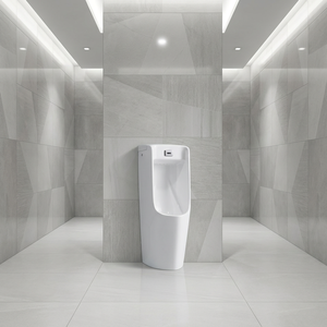 <span class=keywords><strong>Urinoir</strong></span> mural facile à nettoyer avec système de chasse d'<span class=keywords><strong>eau</strong></span> par gravité, en céramique, design économe en <span class=keywords><strong>eau</strong></span>, pour usage hôtelier et familial - Product Image 6
