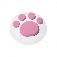 Manette de jeu portable R36S-01 avec capuchon de joystick en forme de patte de chat, capuchon de touche en silicone open source, nostalgique de l'enfance