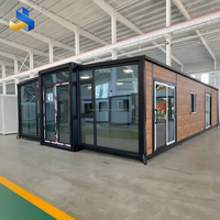 Maisons modulaires modernes, maison préfabriquée en conteneur, panneaux sandwich, mini-maison portable, villa, bureau, pod