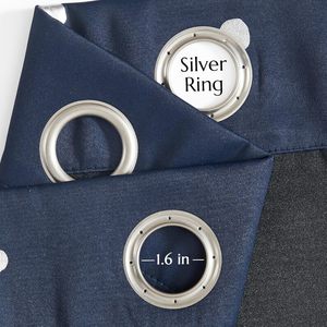 84-inch trẻ em của Dot in thân thiện với môi 100% polyester màn rèm cửa với mô hình valances cho phòng ngủ của trẻ em không gian - Product Image 6