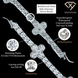 Xingyue 925 <b>Sterling</b> <b>Silver</b> Fashion Jewelry Moissanite <b>Bracelet</b> for <b>Women</b> for Gift - Product Image 6