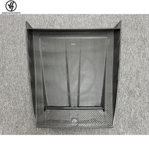 B Style Dry Carbon Fiber Bonnet <b>Hood</b> Scoop for Mercedes-Benz G Wagon W464 G63 G500 G550 2019-2024 <b>Engine</b> Cover-Black Glossy - Product Image 5