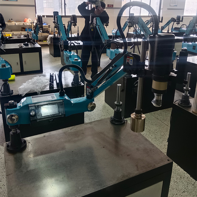 M16 Industrial CNC Auto Drilling and Tapping Machine 220V Servo Electric Tapping Machine Drill Machine