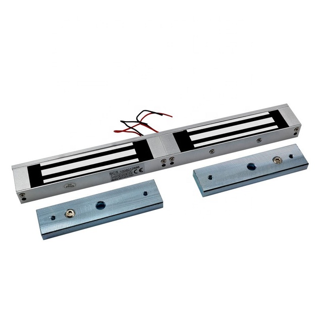 Security Access Control System 180kg Capacity Double Door Magnetic Lock Aluminium Alloy Keyless for Indoor Use Product Category