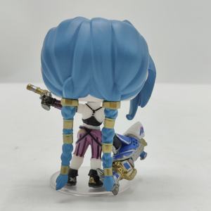 Arcane 1602 <span class=keywords><strong>Jinx</strong></span> gioco periferiche Action Figure Figurine in vinile bambola collezione giocattoli modello - Product Image 4