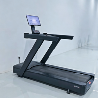 Tapis de course AR avec écran LED, machine de course à domicile à écran rotatif, tapis de course électrique robuste pour la combustion des calories