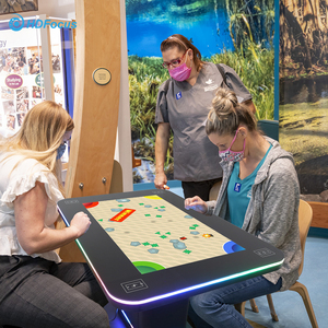 Hdfocus LCD tự dịch vụ nhà hàng cảm ứng bảng thông minh tương tác đa màn hình cảm ứng bữa ăn tối trò chơi bảng với đồng xu Dispenser - Product Image 6