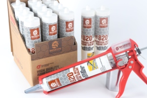 <span class=keywords><strong>Sozen</strong></span> 820 Scellant en silicone neutre tout usage résistant aux intempéries, imperméable, adhésif pour verre, PVC, aluminium, toiture - Product Image 5