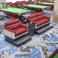 Chaise Sofaspectator haut de gamme pour salles de billard, salles de jeu d'échecs et de cartes, et zones de loisirs, spécialement conçue pour regarder des matchs.