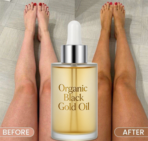 Olio Abbronzante Vegano Biologico OEM Black Gold con Formula Glitterata e Luminosa <span class=keywords><strong>per</strong></span> un'Abbronzatura Radiosa Quotidiana/da Festa che Uniforma e Scurezza la Pelle - Product Image 3