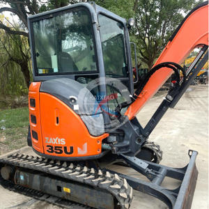 Mini Excavator <strong>HITACHI</strong> ZX35U JAPAN ORIGINAL 3.5ton Secondhand Digger with Cheap Price for Sale in Stpock High Quality - Product Image 4