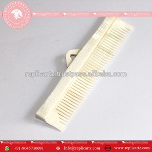 Luxury Handmade Bone Hair Comb Traditional Styling Tool Anti Static Wet Comb for Thin Hair <b>Beard</b> Grooming Natural Personal <b>Care</b> - Product Image 3