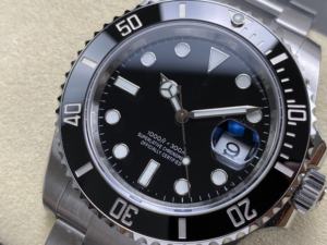 Reloj Mecánico Impermeable de Súper Calidad, 41 mm, Fábrica VS, Acero 904L, Movimiento ETA 3235, 126610, Cerámica Negra, Reloj de Buceo Hulk - Product Image 3