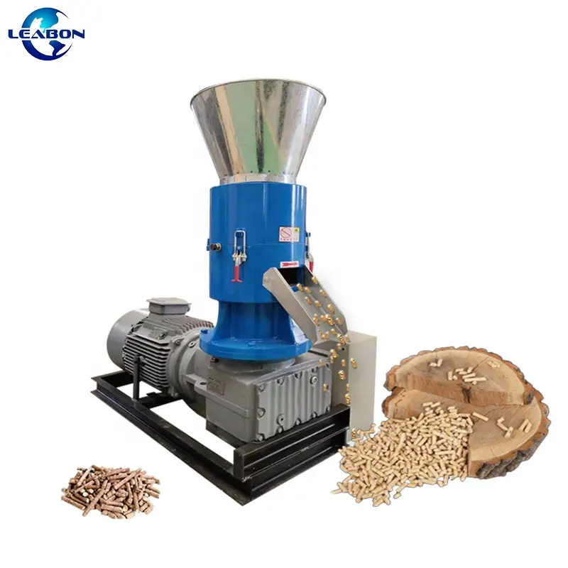 Best Selling Thuisgebruik Mobiele Type Tractor Gedreven Platte Sterven Pellet Machine Voor Hout