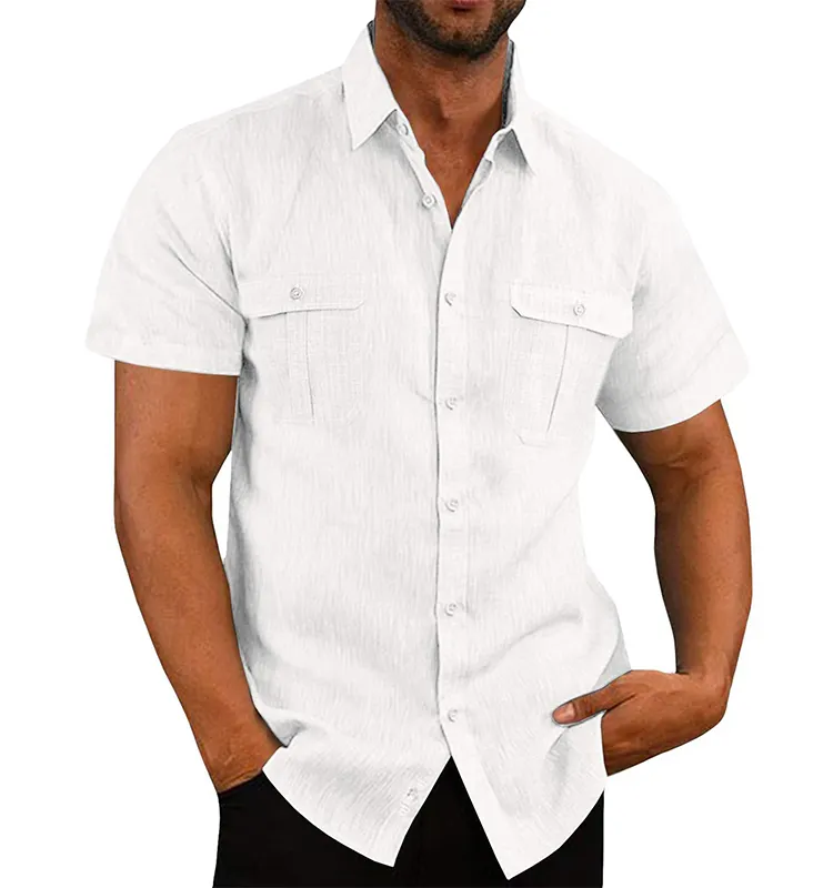 OEM/ODM 2022 chemise homme coton pour bureau summer wear for mens shirts shirt for men stylish fabric for mens shirts