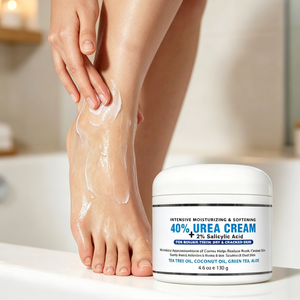Crema con 40% de Urea y 2% de Ácido Salicílico, Crema Corporal Hidratante Intensiva, Crema Exfoliante para Pies Ásperos, Gruesos, Secos y Agrietados - Product Image 4