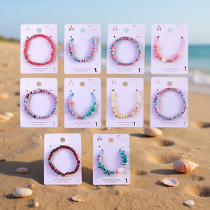 Pulsera de Cuentas con Diseño de Conchas, Pulseras de Cuentas a la Moda, Joyería Unisex para Regalo - Product Image 2