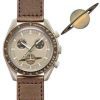 Montre NYY Space Heat pour homme, programme NIRICHA Moon Mercury, chronographe à six aiguilles, montre à quartz luminescente