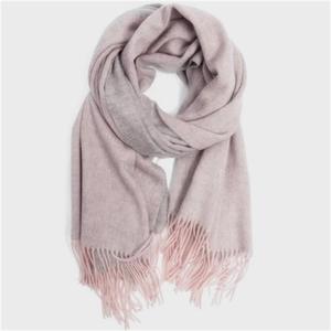 Nouvelle Arrivée Pour 2020 Offre Spéciale Gris Rose Double Face Longue Gland Cachemire À La Mode Berbère Polaire Écharpe Châle - Product Image 5