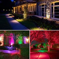 Lampadaire LED d'extérieur IP65 pour jardin, prix de gros, avec divers parasols, éclairage de chemin, lampadaire LED de jardin