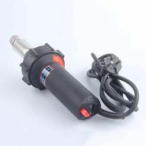 Pistolet à souder à air chaud pour soudure en plastique 1600W avec rouleaux de couture de toiture/sonde de testeur de couture et buse de soudure étui de transport en plastique - Product Image 2