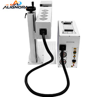 Machine de marquage laser CO2 portable 30W50W80W100w JPT RAYCUS pour le plastique, le bois et la gravure de stylos
