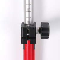 Bâton de topographie télescopique durable 2,6m 3,6m 4,6m 5,2m pour station totale/théodolite/prisme/RTK/GNSS