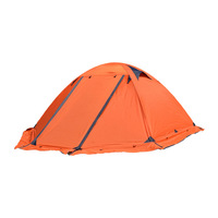 Tente de camping professionnelle à double couche pour trois saisons, imperméable et coupe-vent, avec poteaux en aluminium, pour la randonnée, l'alpinisme et la neige