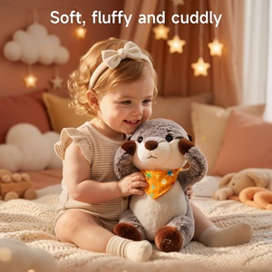 Tumama Lontre Interattiva Animata Peek-A-Boo per Bambini, Giocattolo di Peluche Elettrico che Canta e Registra - Product Image 6