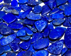Wholesale Natural Lapis Lazuli Cabochon Gemstone | Deep Royal Blue Polished Loose <b>Stone</b> for Jewelry Making Wholesale price - Product Image 4