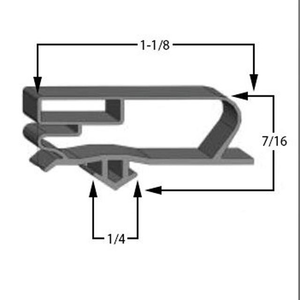Usine Réfrigérateur <span class=keywords><strong>Porte</strong></span> <span class=keywords><strong>Joint</strong></span> Congélateur Aimant <span class=keywords><strong>Joint</strong></span> Bande PVC Plastique Coloré Flexible En Caoutchouc Réfrigérateur <span class=keywords><strong>Joint</strong></span> D'étanchéité Fabrication - Product Image 2