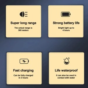 Mới khẩn cấp ngoài trời cứu hộ Cắm trại đa chức năng <span class=keywords><strong>keychain</strong></span> ánh sáng USB sạc ánh sáng mạnh mẽ khỉ đèn pin - Product Image 4