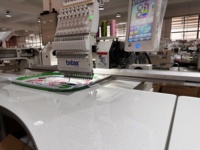 Machine à broder informatisée à tête unique BR-1501C 500X1200 pour casquettes, qualité supérieure, fabriquée en Chine