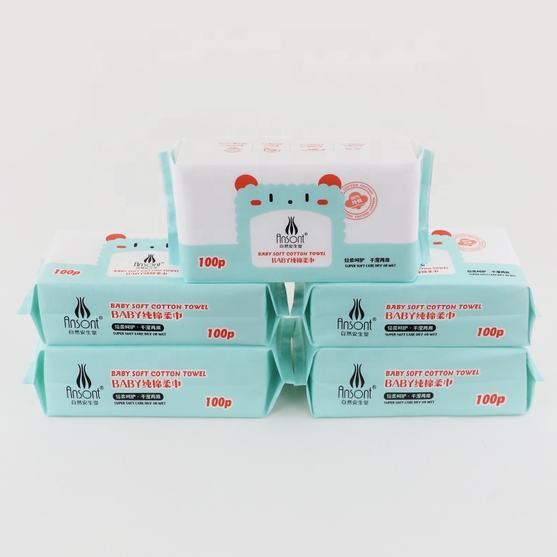 Biobased Disposable Face Towels Ultra Soft