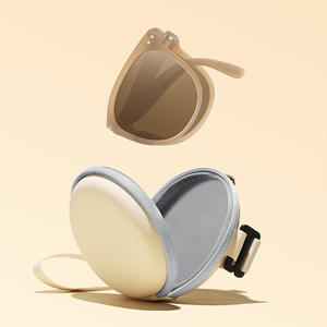 Lunettes <span class=keywords><strong>de</strong></span> <span class=keywords><strong>soleil</strong></span> polarisées pliables résistantes aux UV pour hommes et femmes pour transporter des lunettes compactes bon marché - Product Image 4