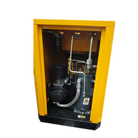 Compresseur d'air rotatif à vis électrique industriel Portable 200 L-500 L intégré 3-1 avec sécheur lubrifié