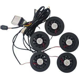 Modèle de <span class=keywords><strong>voiture</strong></span> général Fabrication en usine DC 12v Power Auto Cushion 5 Fans Ventilation Cooling System - Product Image 3