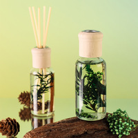 Ensembles de diffuseurs de roseaux d'aromathérapie d'intérieur sans feu traitement de fleurs éternelles personnalisable ornements créatifs parfum essentiel