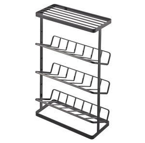 Modern Metal 4-Tier Home Organization Bathroom Storage Rack Shelf <strong>Free</strong> <strong>Standing</strong> <strong>Shower</strong> <strong>Caddy</strong> - Product Image 1