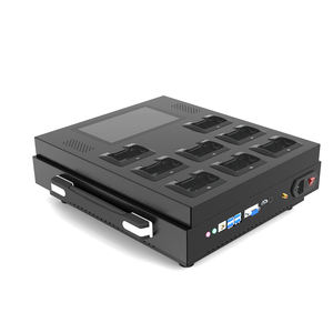 Estación de acoplamiento portátil de 8 puertos con pantalla de 7 pulgadas Descarga de archivos de carga automática con sistema de gestión de datos - Product Image 3