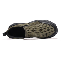 Chaussures de sport pour hommes grande taille, respirantes, en maille, légères, semelle EVA, à lacets, souples, pour la course et la marche printemps-été